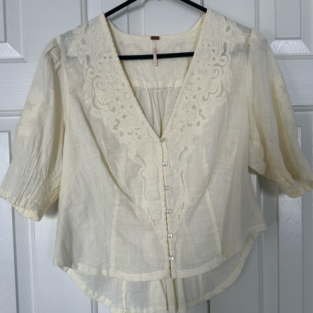 Bohemian style blouse by Free People